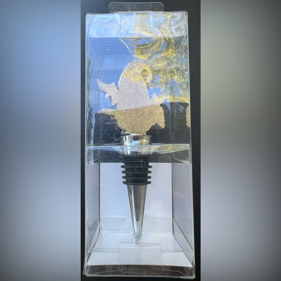 Halloween Gnome Wine Bottle Stopper - Picture 3 of 4